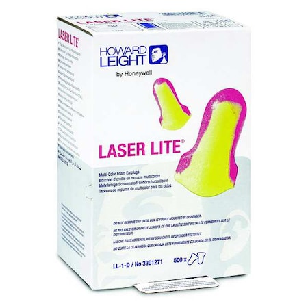 Laser-Lite Multi-Color Foam Earplug DISP. Refill MPN:LL-1-D