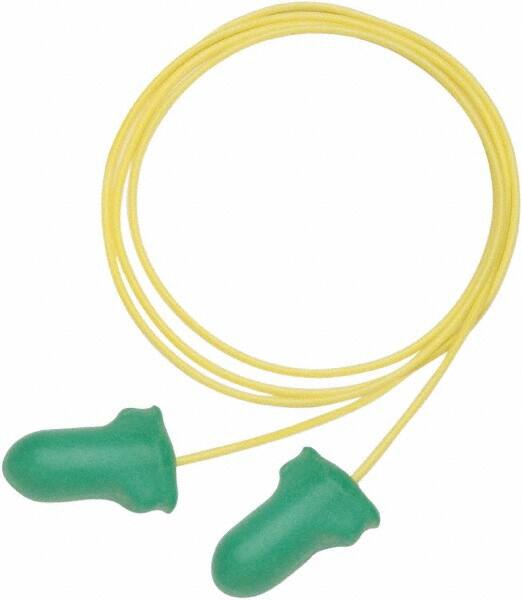 Earplugs: 30 dB, Polyurethane, Bell, No Roll, Corded MPN:LPF-30-P - Pkg Qty 1000