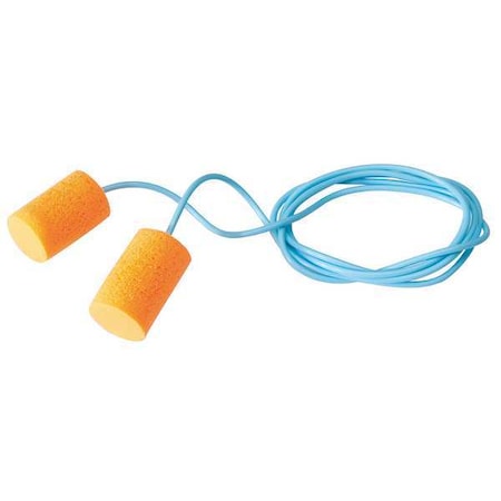 FirmFit™ Disposable Foam Ear Plugs, Cylinder Shape, 30 dB, Orange, 100 PK MPN:FF-30