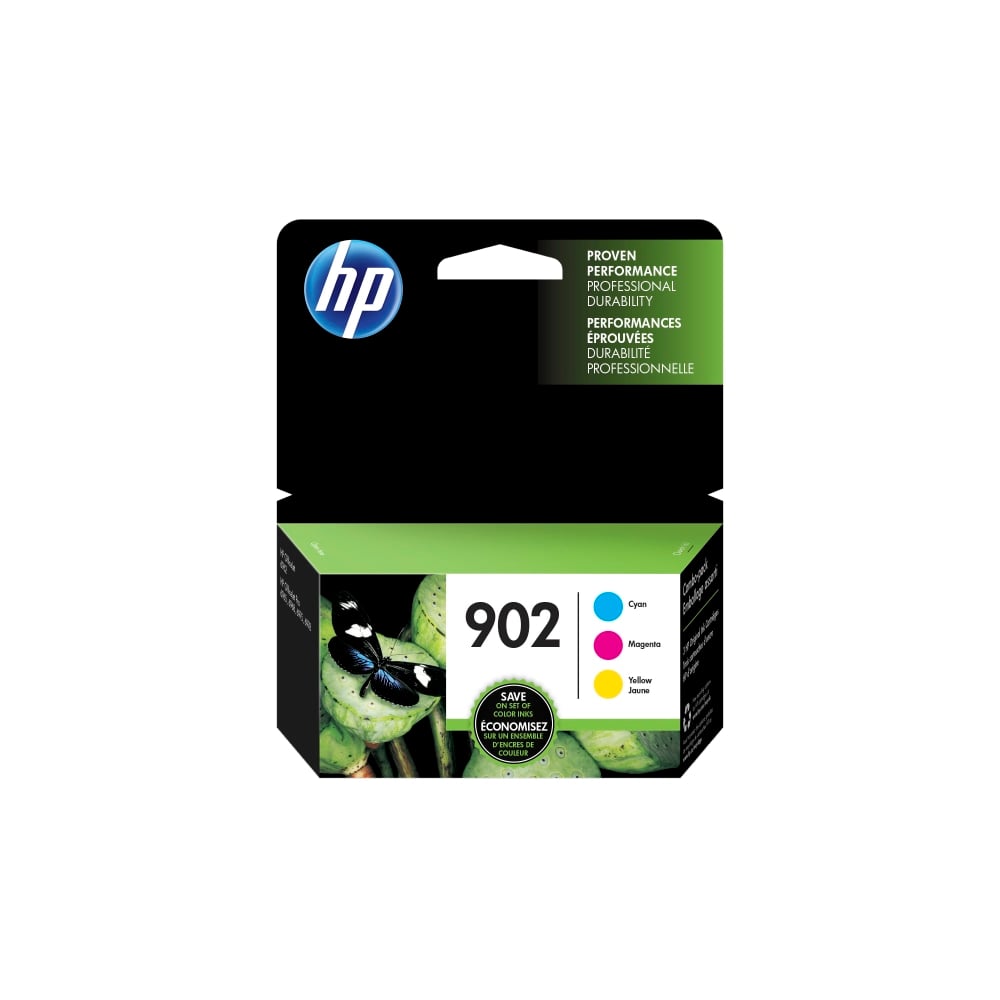 HP 902 Cyan, Magenta, Yellow Ink Cartridges, Pack Of 3, T0A38AN (Min Order Qty 2) MPN:T0A38AN