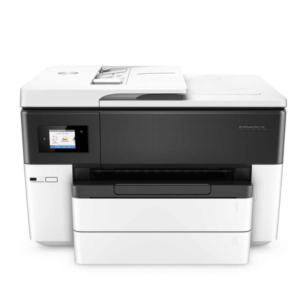 HP OfficeJet Pro 7740 Wide-Format Wireless Inkjet All-In-One Color Printer MPN:G5J38A#B1H