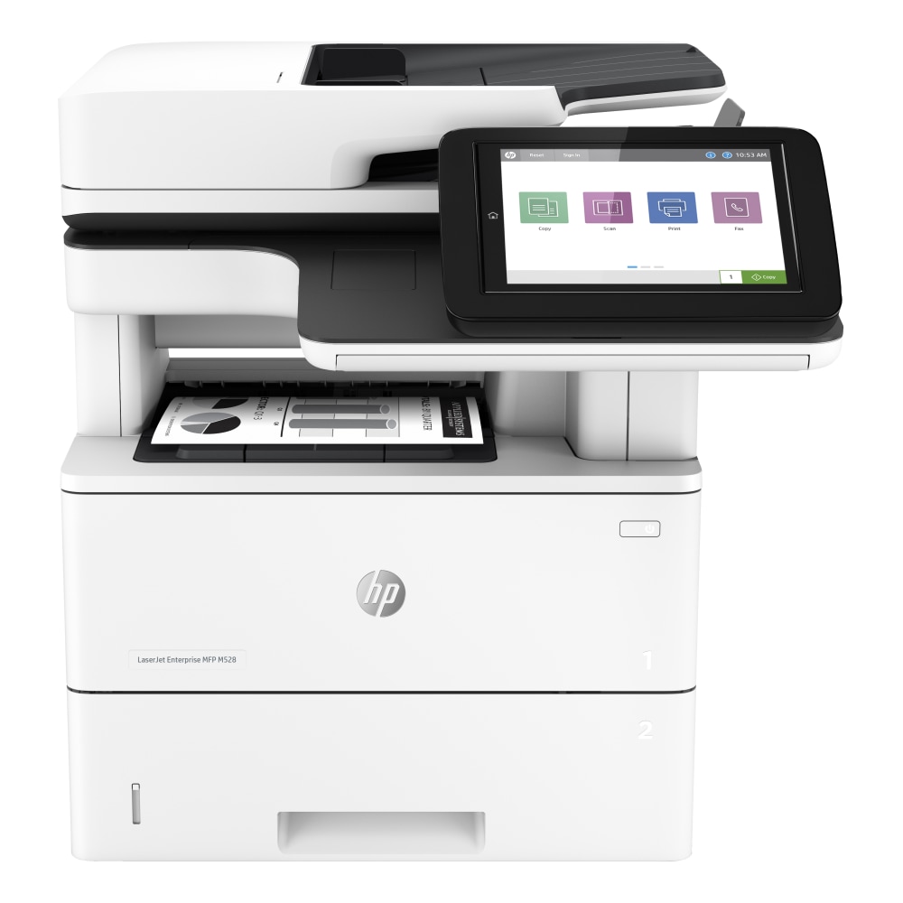 HP LaserJet Enterprise MFP M528dn Laser Monochrome Printer MPN:1PV64A#BGJ
