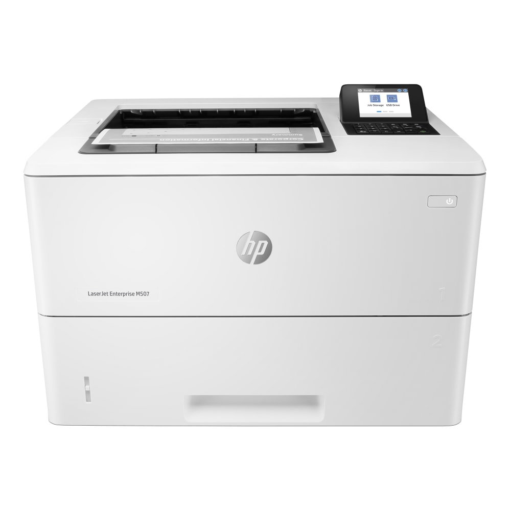 HP LaserJet Enterprise M507dn Laser Monochrome Printer MPN:1PV87A#BGJ
