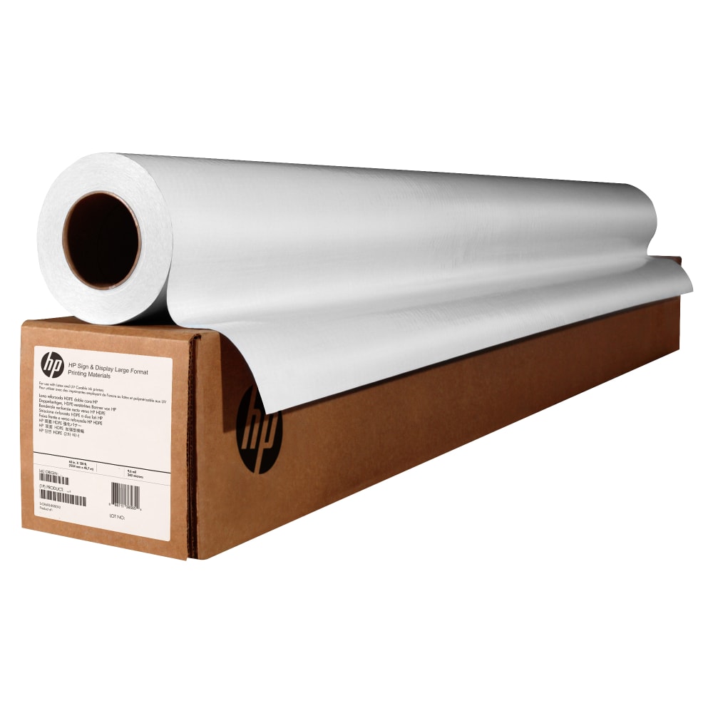 HP Q6574A Universal Instant-Dry Gloss Wide Format Roll, 24in x 100ft, 35 Lb MPN:HEWQ6574A