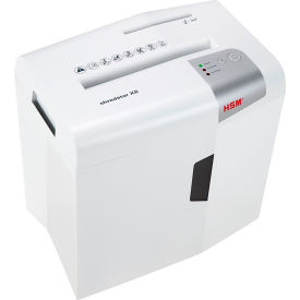 HSM® shredstar X8 Cross-Cut Shredder with CD Slot - 8 Sheet - 4.8 Gallon Capacity - White HSM1044w