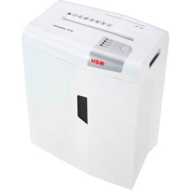 HSM® shredstar X10 Cross-Cut Shredder with CD Slot - 10 Sheet - 5.3 Gallon Capacity - White HSM1045