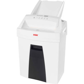 HSM Securio Auto Feed 100c 100 Sheet Stack 5-6 Sheet Cross-Cut 6.6 Gal. Capacity HSM2063