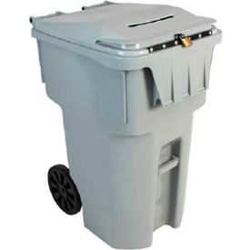 HSM® 95-Gallon Mobile Shredder Bin - Gray HSM1070070190