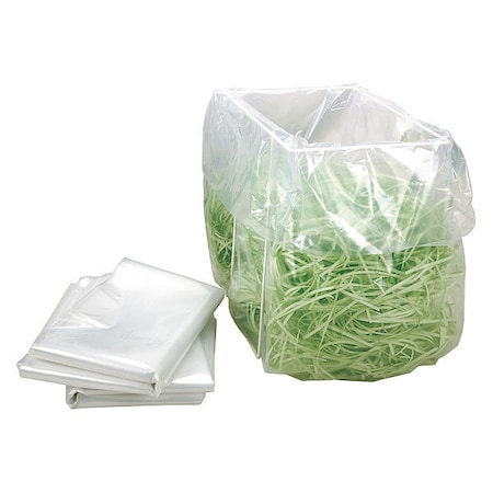 Shredder Bags, 168 gal., Plastic, PK50 MPN:HSM2728
