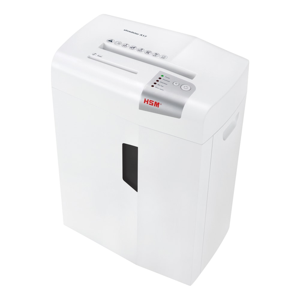 HSM shredstar X17 17 Sheet Cross-Cut Shredder, HSM1030W MPN:HSM1030W