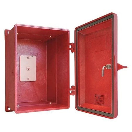 Latch 14-5/8 in H, 10-1/2 in D, 10.9 in W, 4X, Plastic MPN:255-003RD