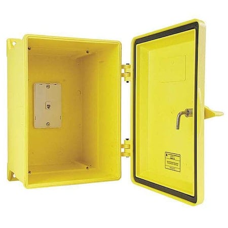 Latch 14-5/8 in H, 10-1/2 in D, 10.9 in W, 4X, Plastic MPN:255-003YL