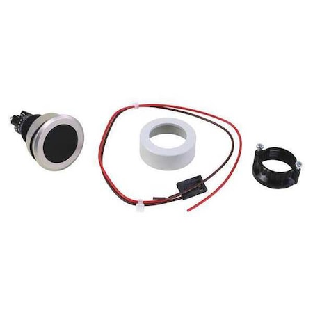 Round Push-Button Kit, Black, Plastic MPN:12520-010