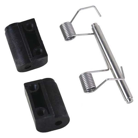 Spring Door Return Kit, Black, Plastic MPN:12573-001