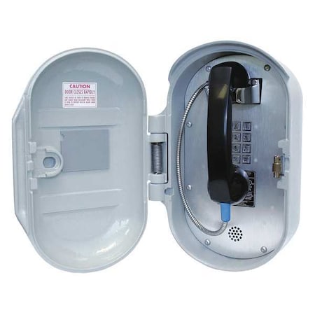 Telephone, Key-Lock Door, Gray MPN:226-001LD