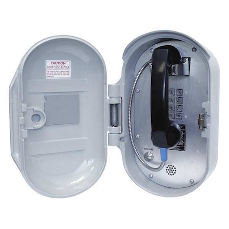 Telephone, Armored Cord, Gray MPN:226-710