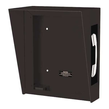 Weatherproof Phone Enclosure, Black, 12