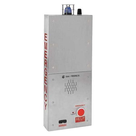 Emergency Phone Tower, Silver, Wall Mount MPN:239WM-002