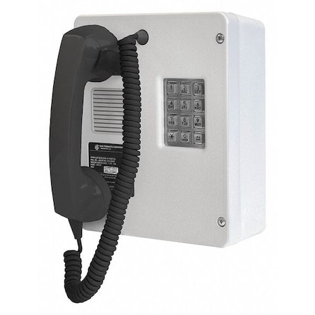 Telephone, Indoor Intrinsically Safe, Gray MPN:262-001