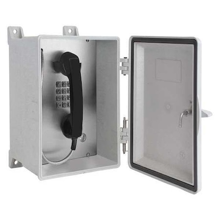 Telephone, Analog, Gray, Surface Mount MPN:354-001ACSK