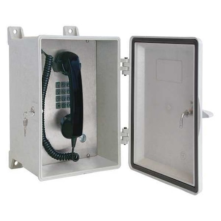 Telephone, Analog, Gray, Surface Mount MPN:354-001LD