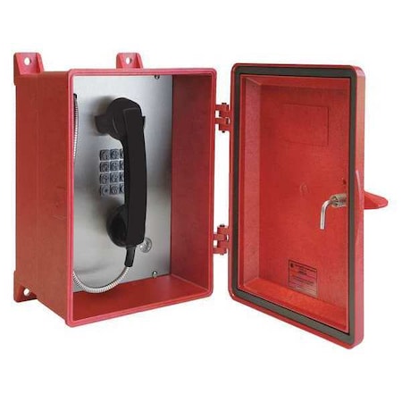 Telephone, Analog, Red, Surface Mount MPN:354-001RDAC