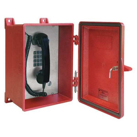 Telephone, Analog, Red, Surface Mount MPN:354-001RDSK
