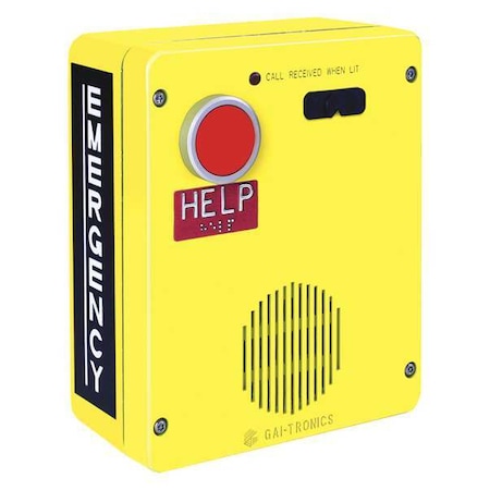 Emergency Weatherproof Telephone, 1 Button Auto Dial MPN:393-001