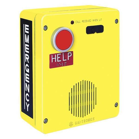 Emergency Telephone, Single Button MPN:393-810A