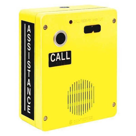 Autodial Telephone, Aluminum, Help Button MPN:393AL-001AD