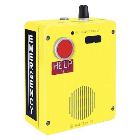 Emergency Telephone, Yellow, Aluminum MPN:393AL-810A