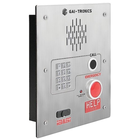 Emergency Weatherproof Telephone, Auto Dial Keypad MPN:398-001