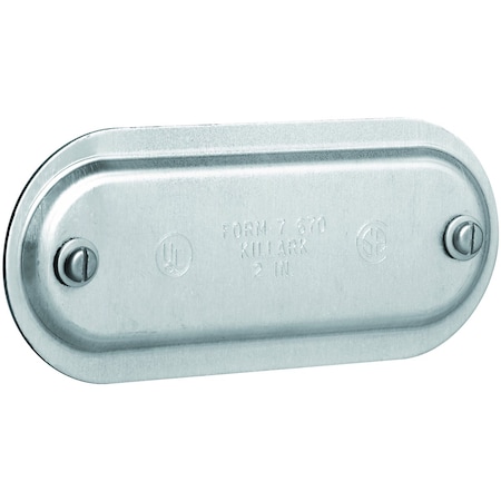 Cover, Steel, 2-1/2