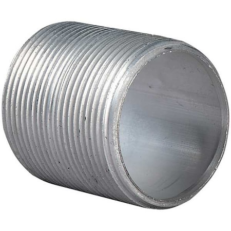IMC Nipple, 1 in, Threaded, Steel, Plain MPN:AN-4S