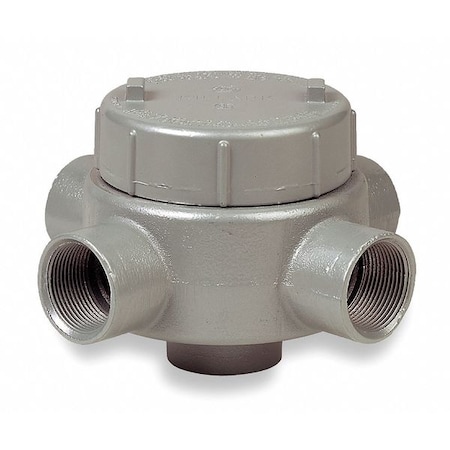 Conduit Outlet Body, Iron, Trd Sz 1in MPN:GECXAT-3M