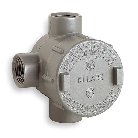 Conduit Outlet Body, Iron, 1-1/4 In. MPN:GESTT-4M