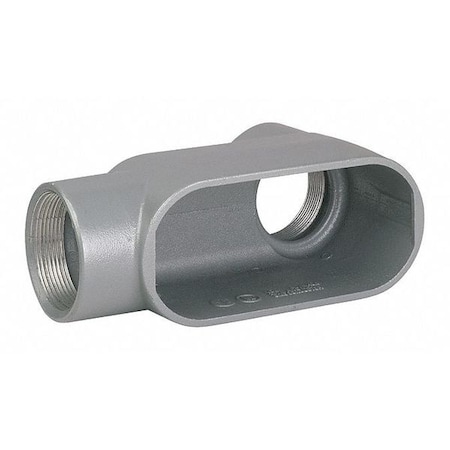 Conduit Outlet Body, LB, Alum., 3/4