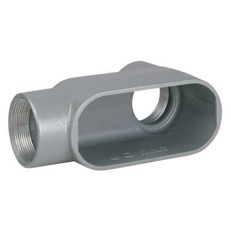 Conduit Body, 131.5 cu. in. Capacity, Gray MPN:LB77