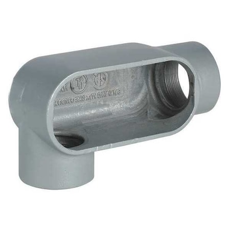 Conduit Body, Flat Back, LR Body, 3