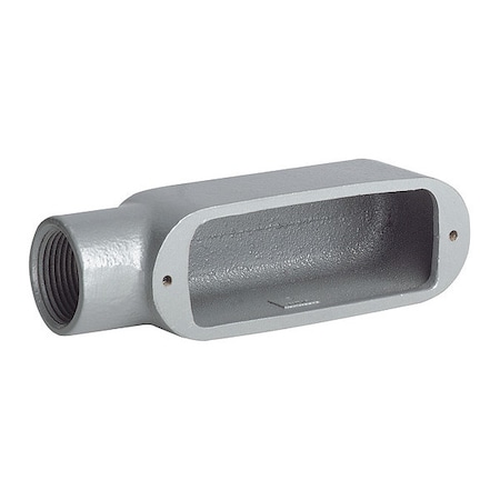 Conduit Body, Aluminum, Type E, 3/4
