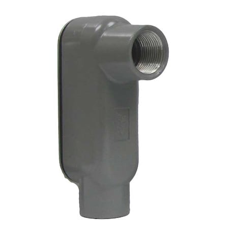 Conduit Outlet Body w/Cover, Aluminum, LB MPN:OLB-3CG