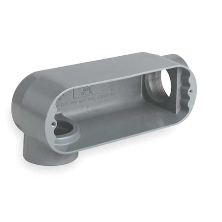 Conduit Outlet Body, Iron, LR, 1 In. MPN:OLR-3M