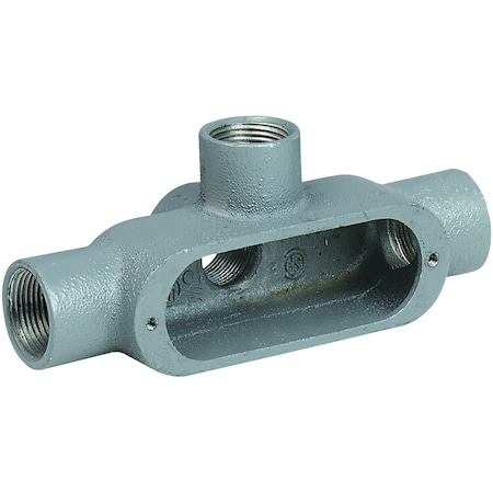 Conduit Body, Iron, Type TA, 1/2