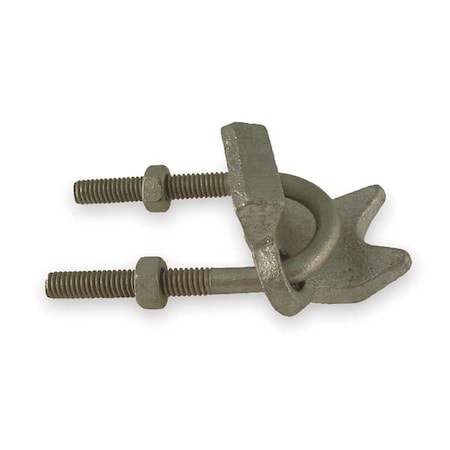 Clamp, EMT; IMC; RMC Use, 3/4 in, Malleable Iron, Galvanized MPN:RACC075