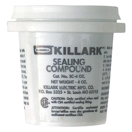 Sealant, Plastic Pail, Container Size 4oz MPN:SC-4OZ
