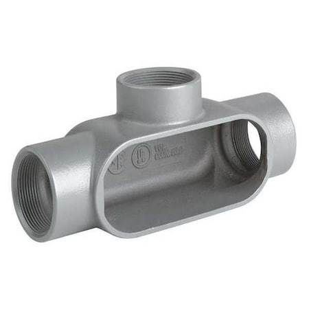 Conduit Outlet Body, Alum, Trd Sz 1/2in MPN:T17SA