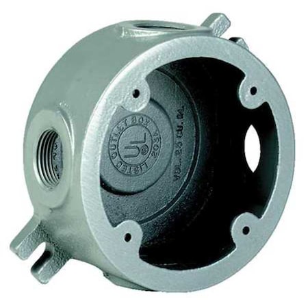 Conduit Outlet Body, Alum, Trd Sz 1/2in MPN:VLJX-1WW