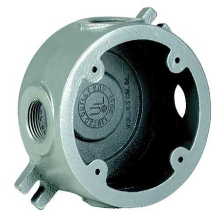 Conduit Outlet Body, Alum, Trd Sz 3/4in MPN:VLJX-2WW