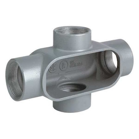 Conduit Body, 19.5 cu. in. Cap, 1-1/4