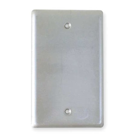 Weatherproof Cover, 1 Gang, Aluminum, Blank Cover Type MPN:1FB